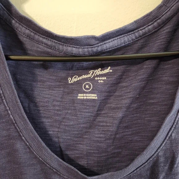 🦋 Women's Blue Moo-Moo Bed Shirt - Picture 3 of 4